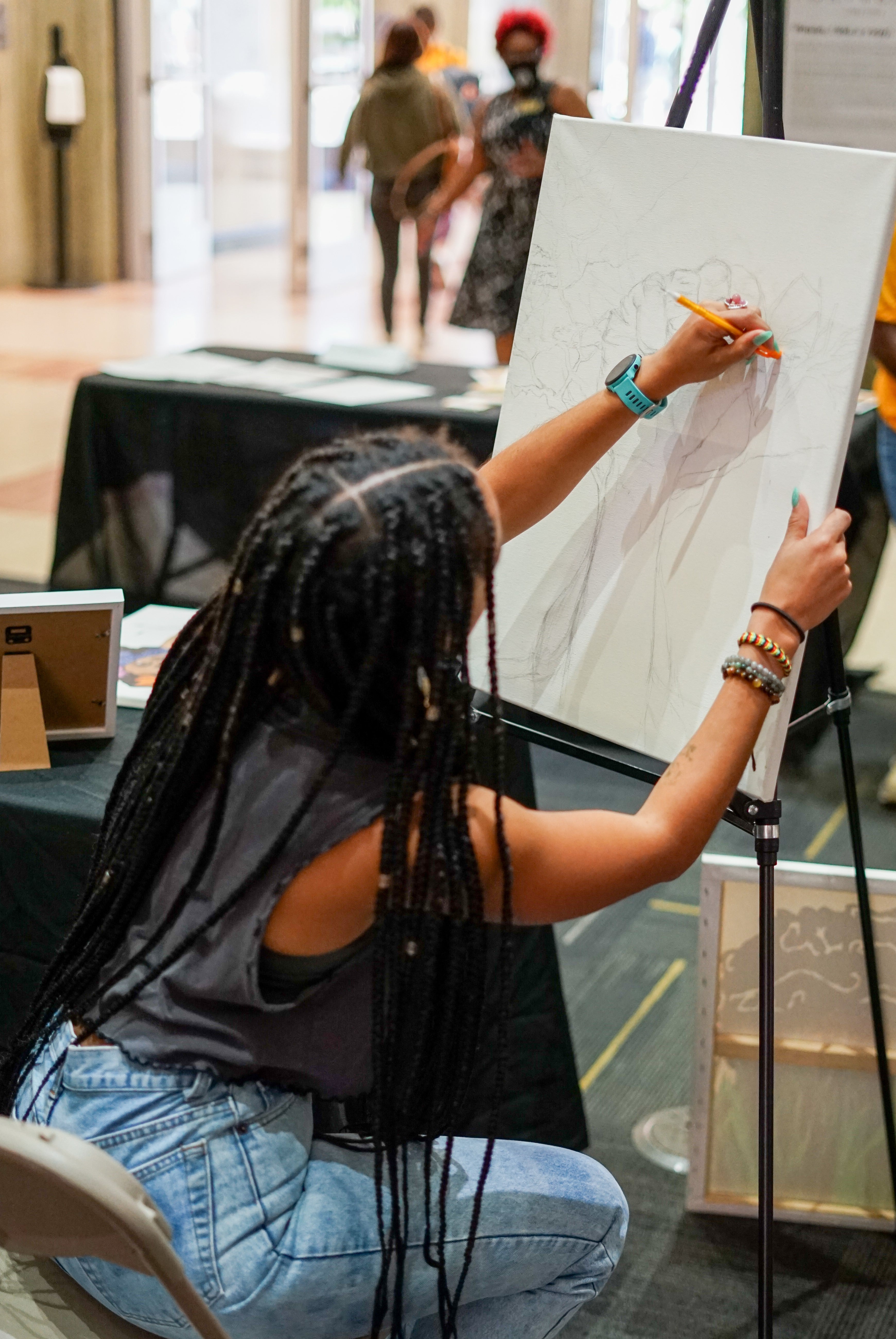 Celebrating Black Brilliance, University Center, IDEA Office, Watts College, April 2022