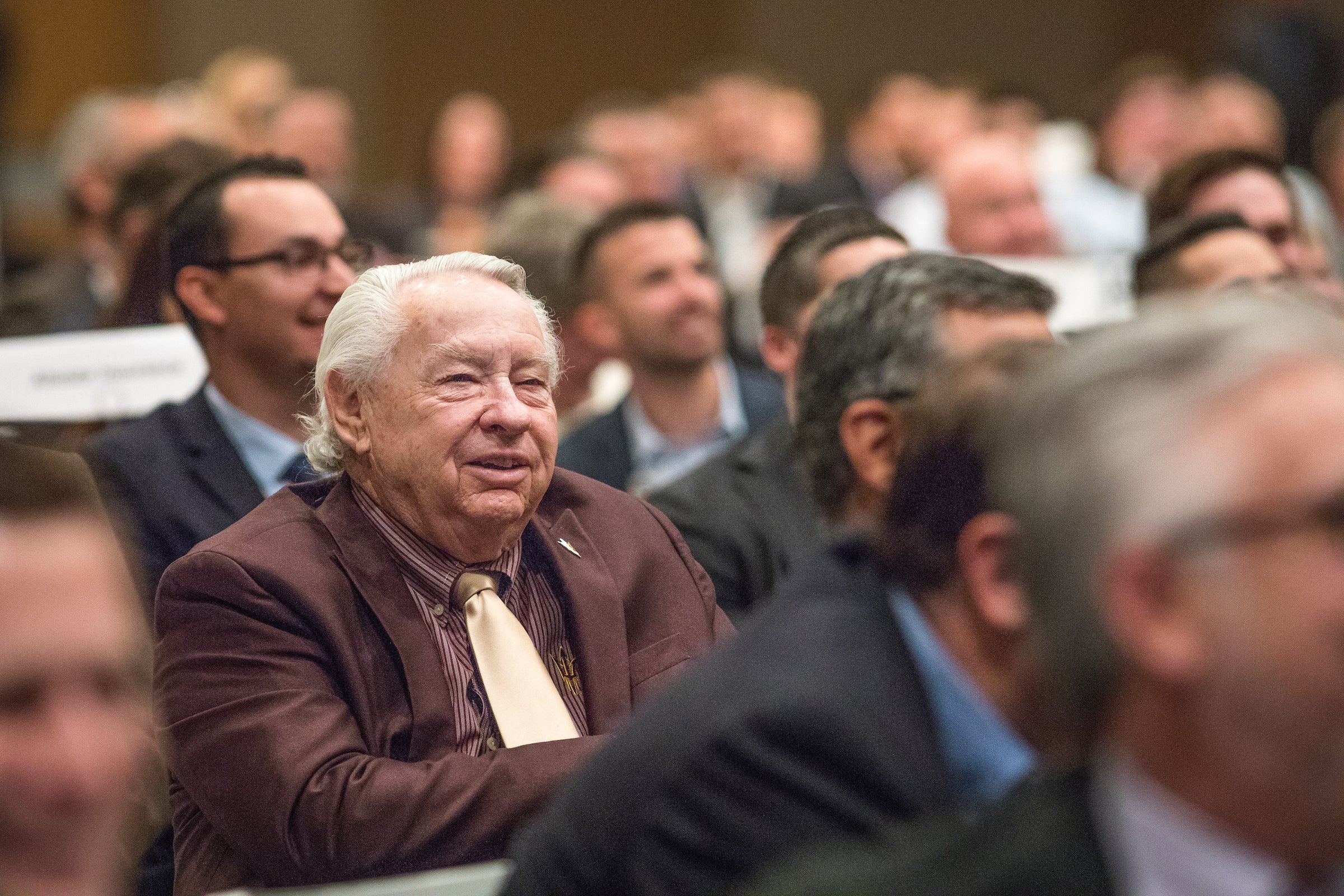 ASU alum in audience at luncheon