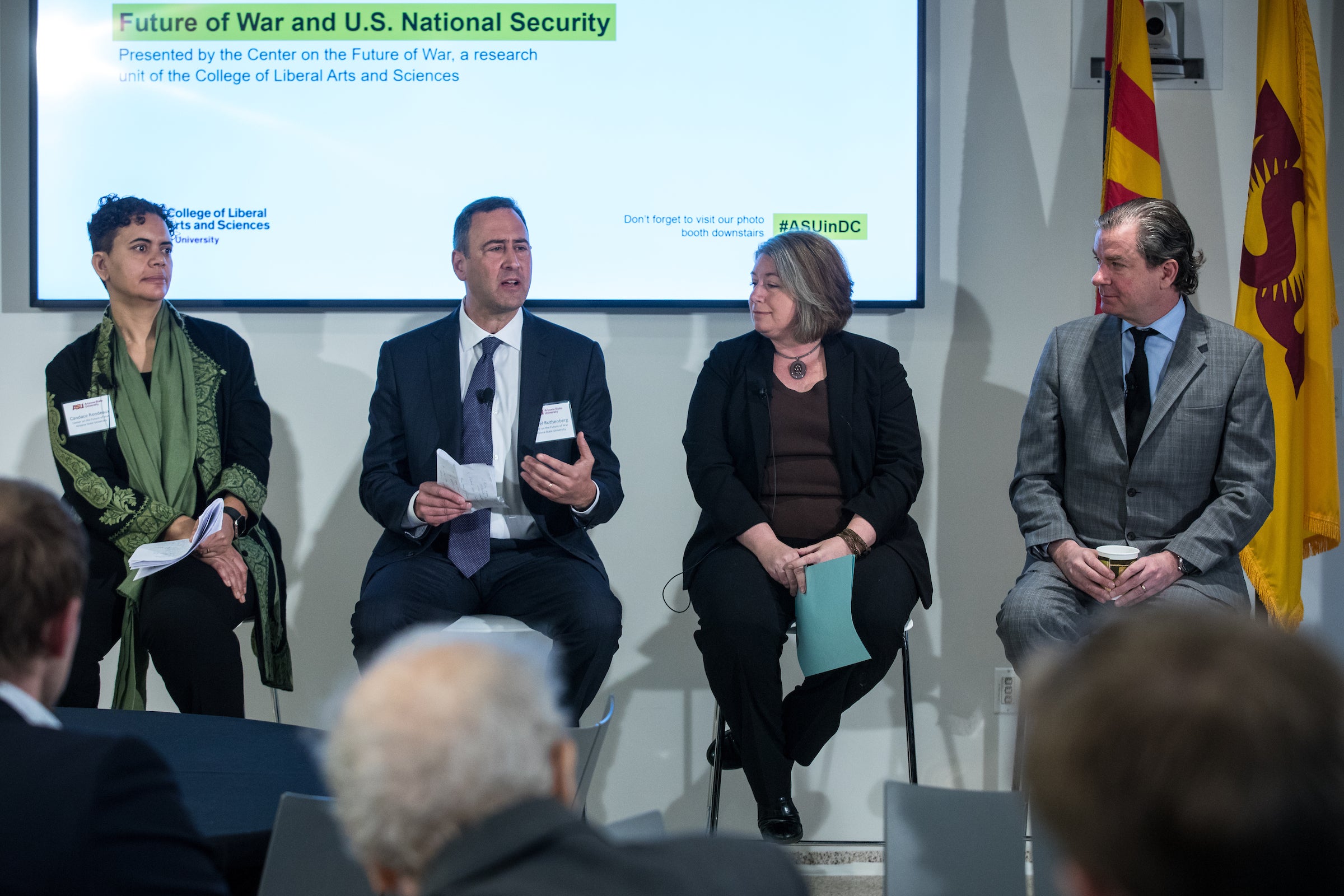 Future of War panel at Barrett and OConnor Washington Center