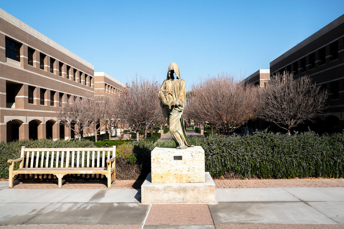 ASU West statue