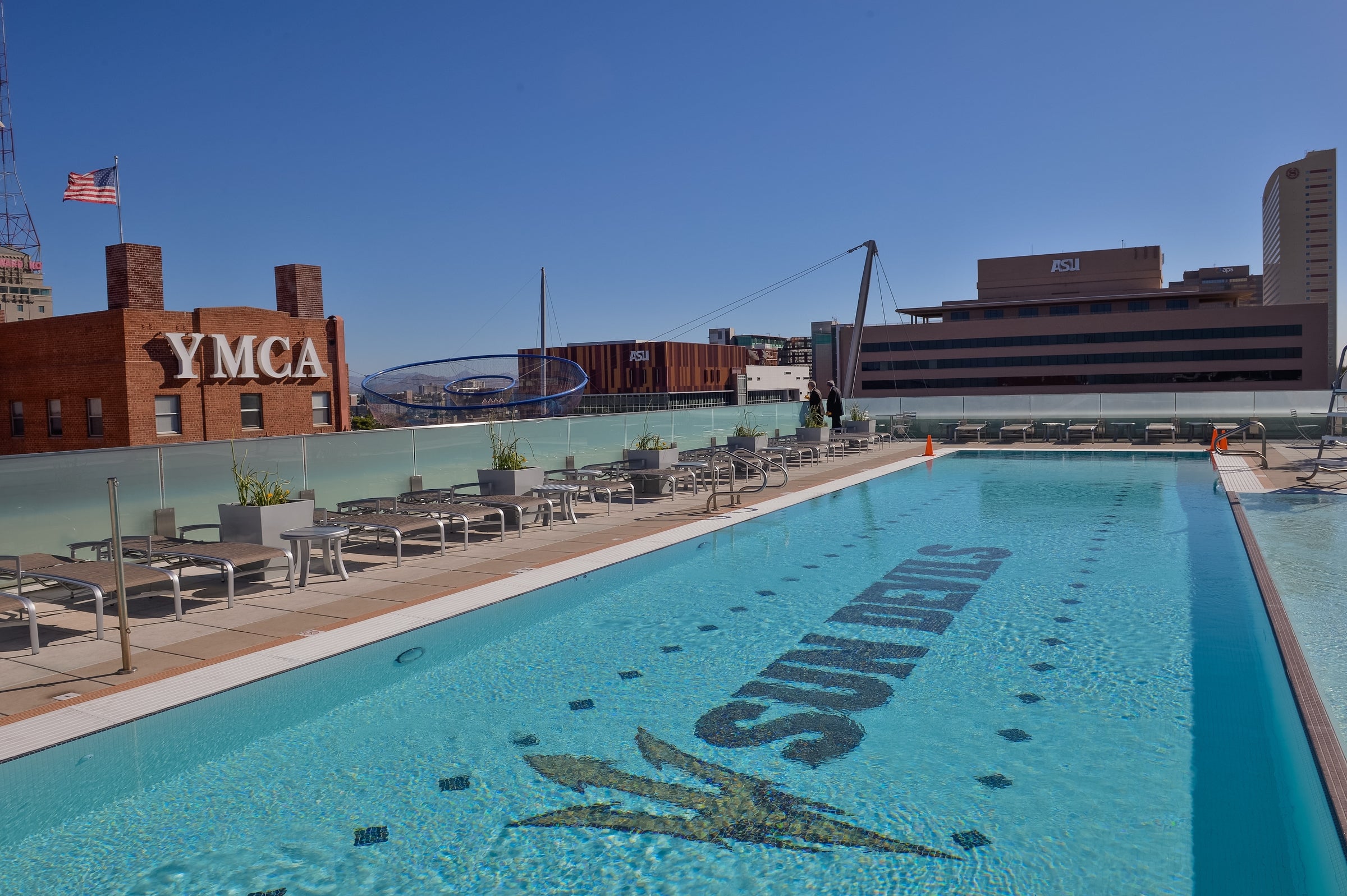 rooftop pool