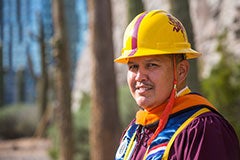 portrait of construction student