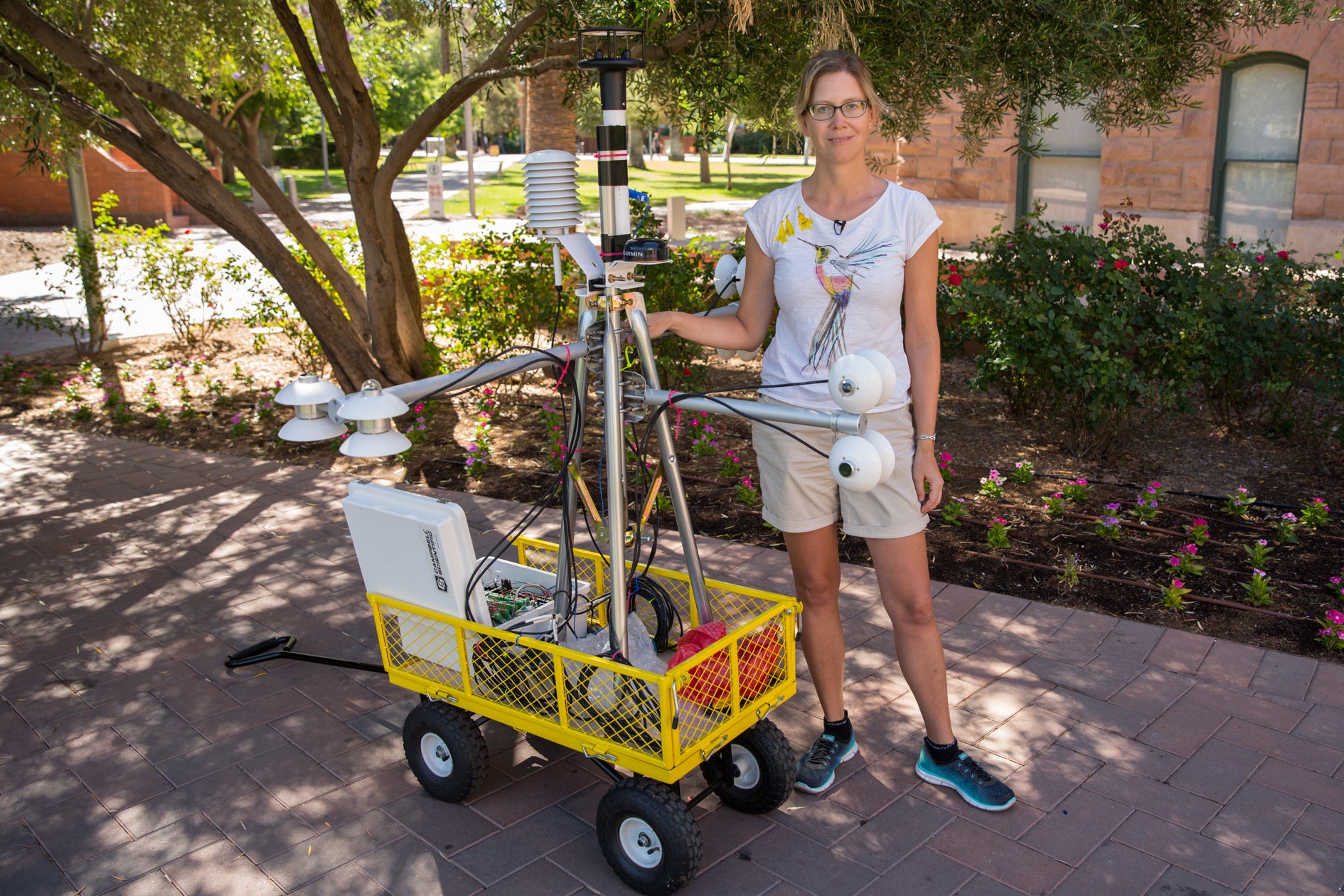 ASU urban climatologist Ariane Middel