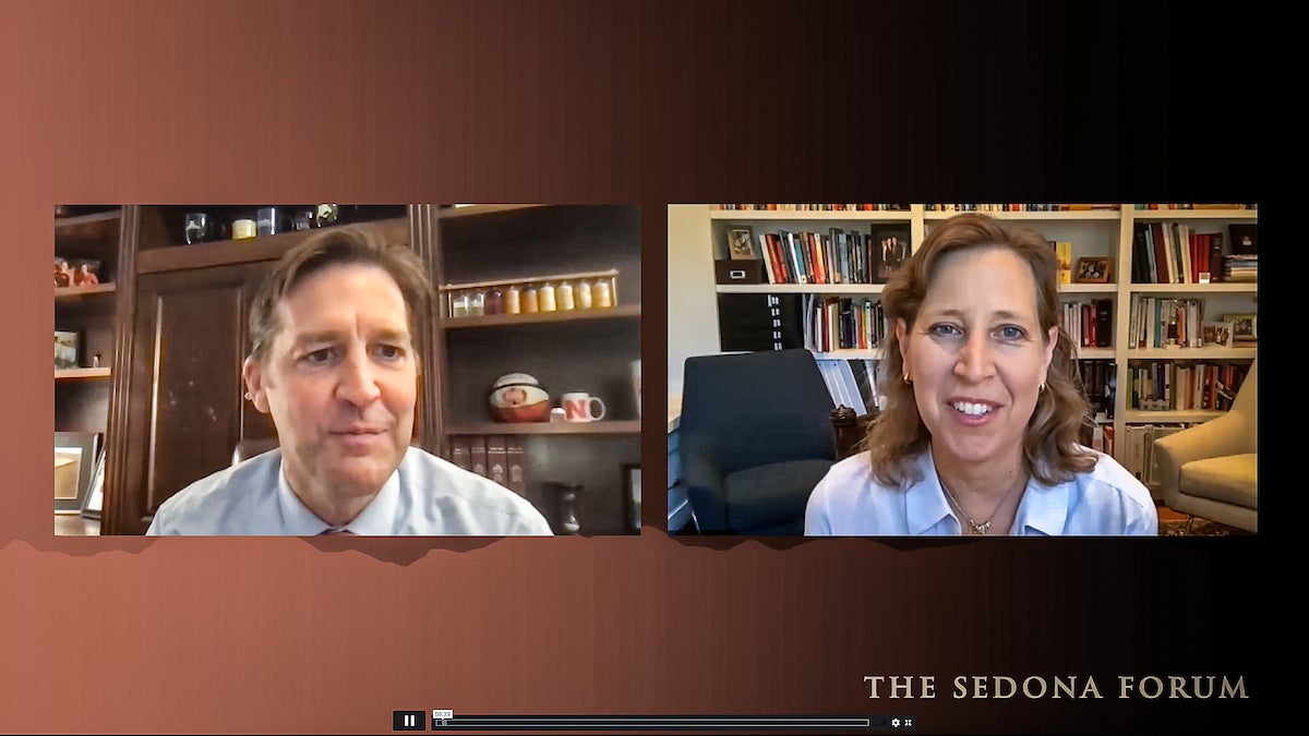 Ben Sasse and Caroline Wojcicki