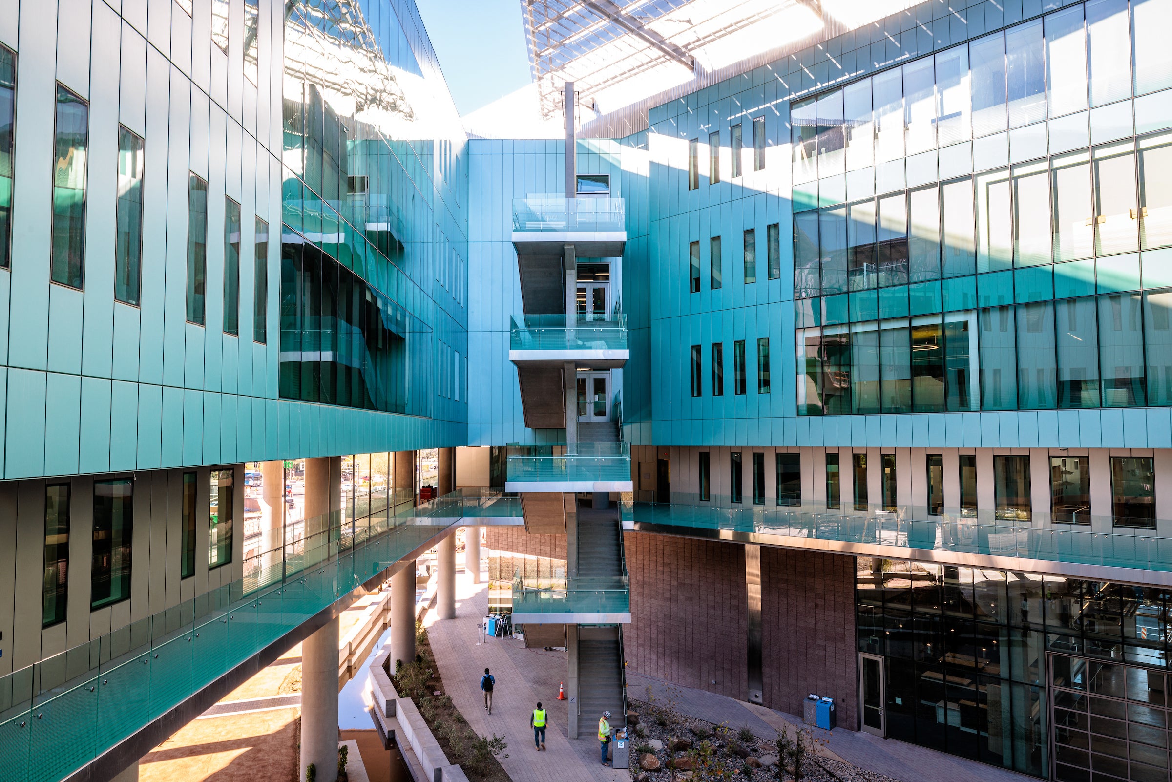 The courtyard of ISTB7