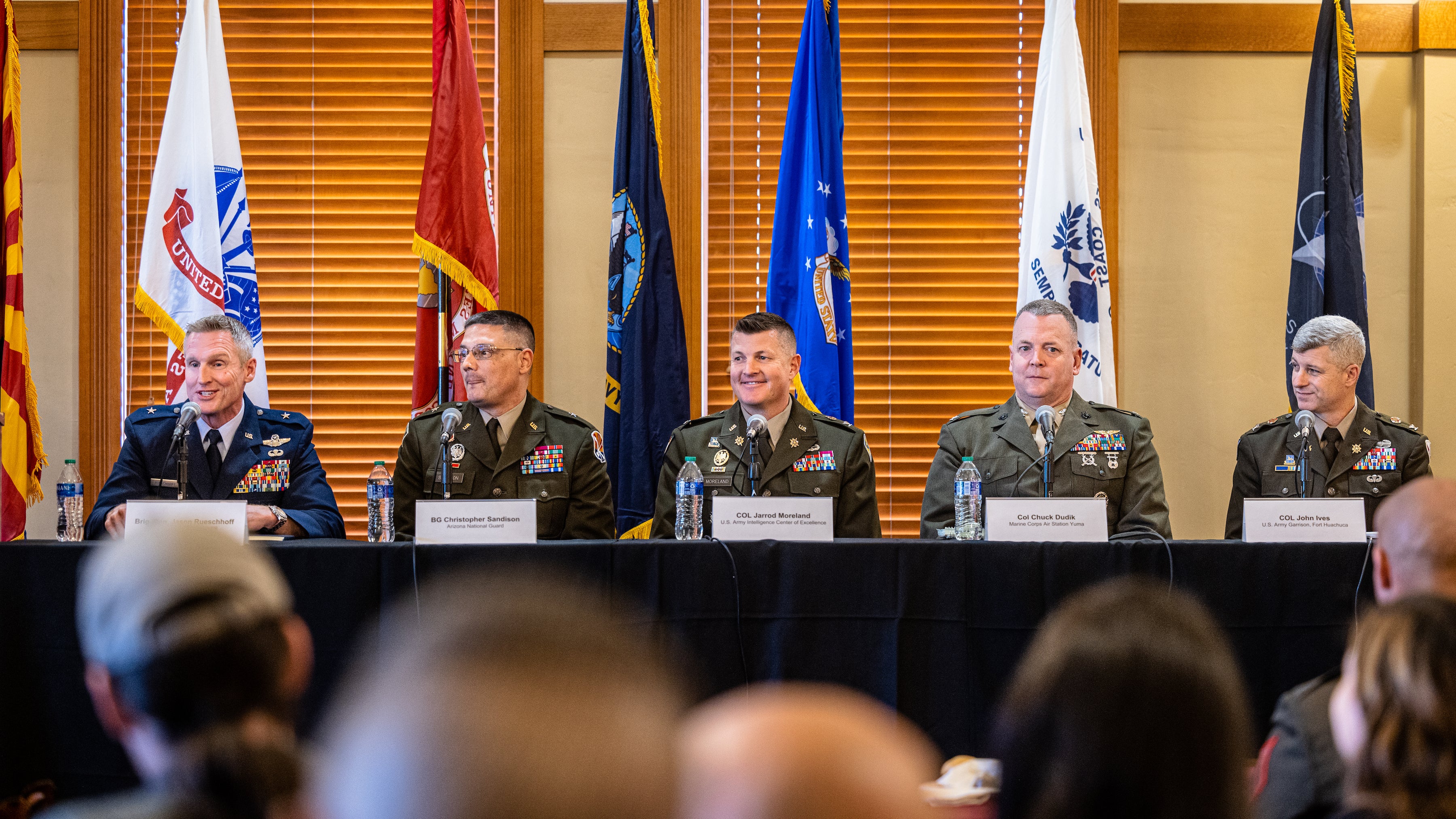 Men in military uniform