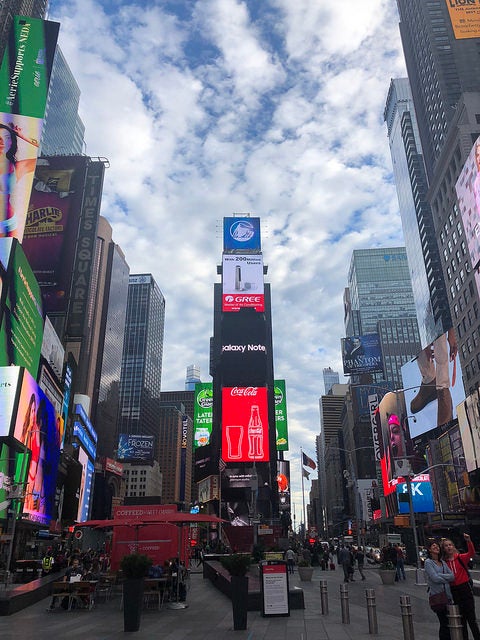 Times Square in NYC