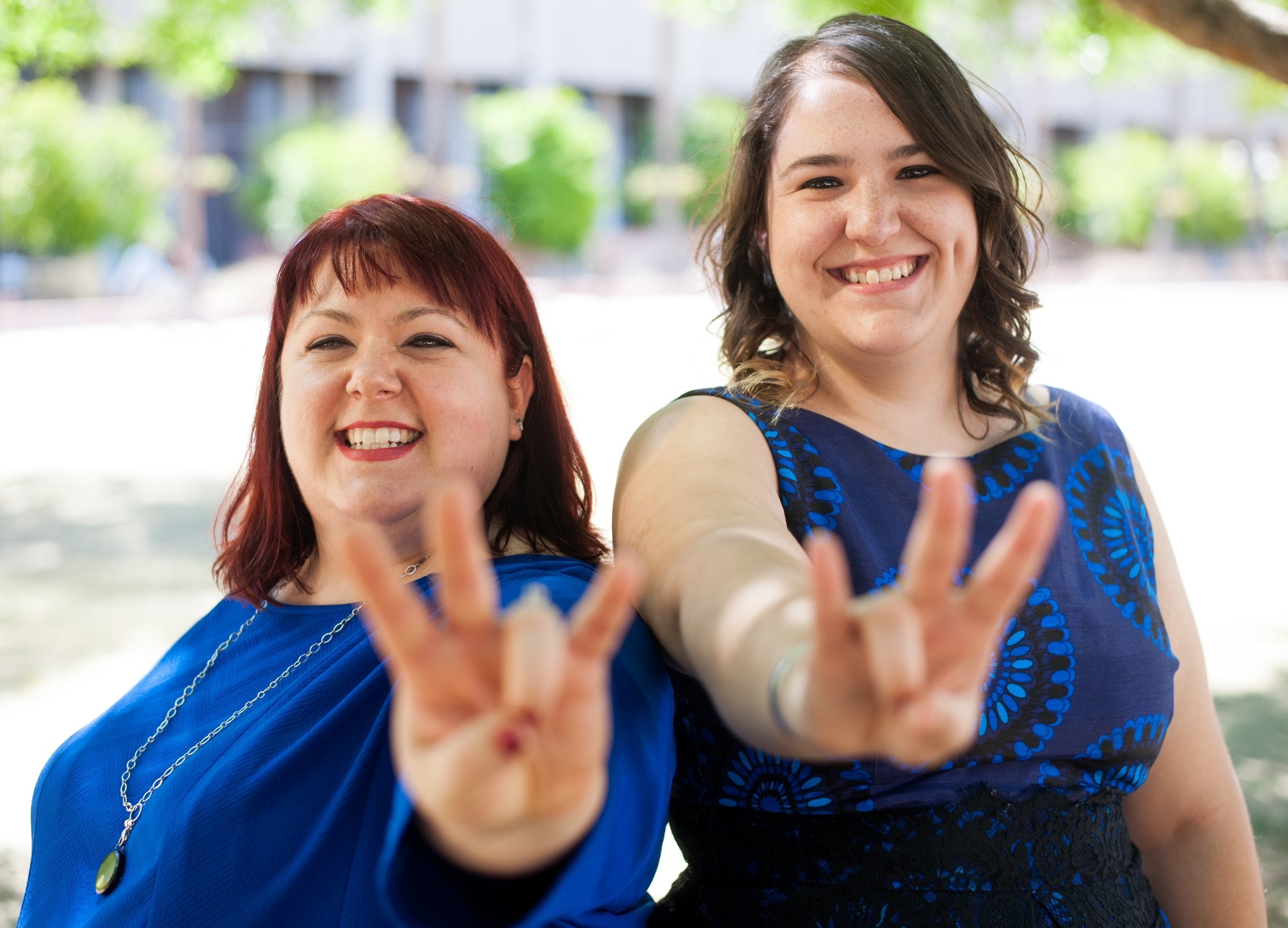 Mother-daughter graduates Christine and Courtney Besaw