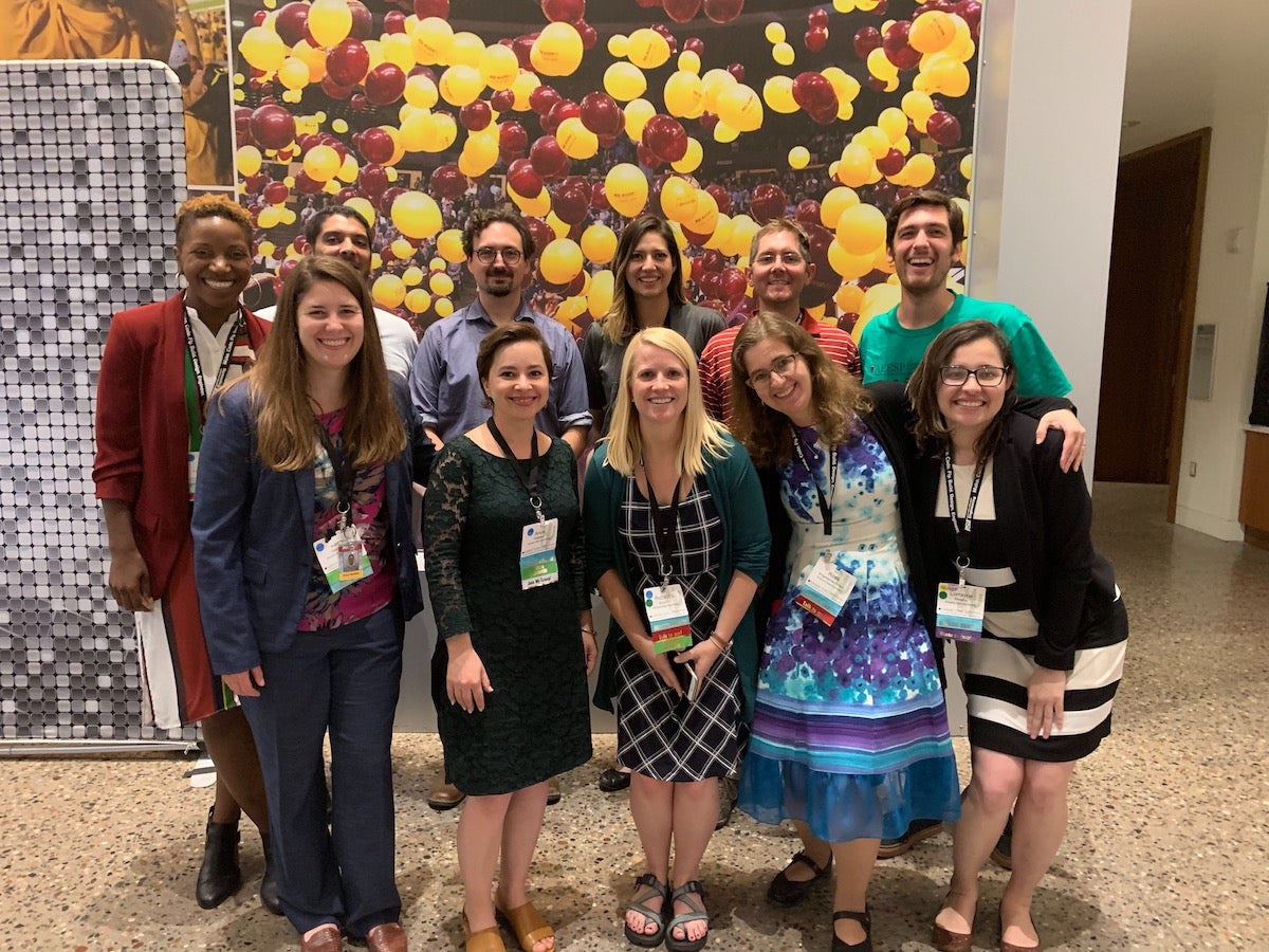 ASU engineering faculty who helped to organize 2019 AEESP conference