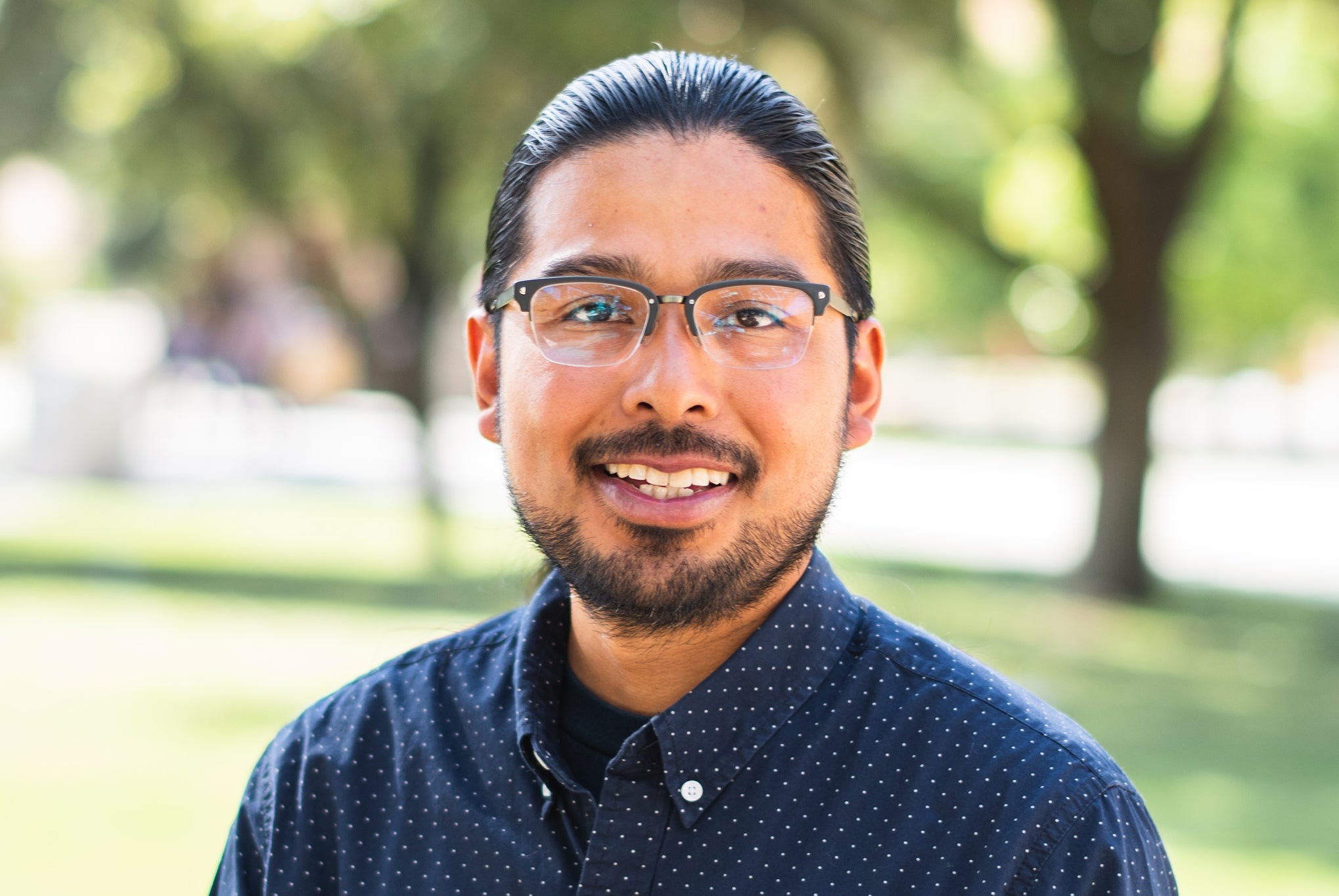 American Indian Studies program spring 2019 Dean's Medalist Alexander Soto. 