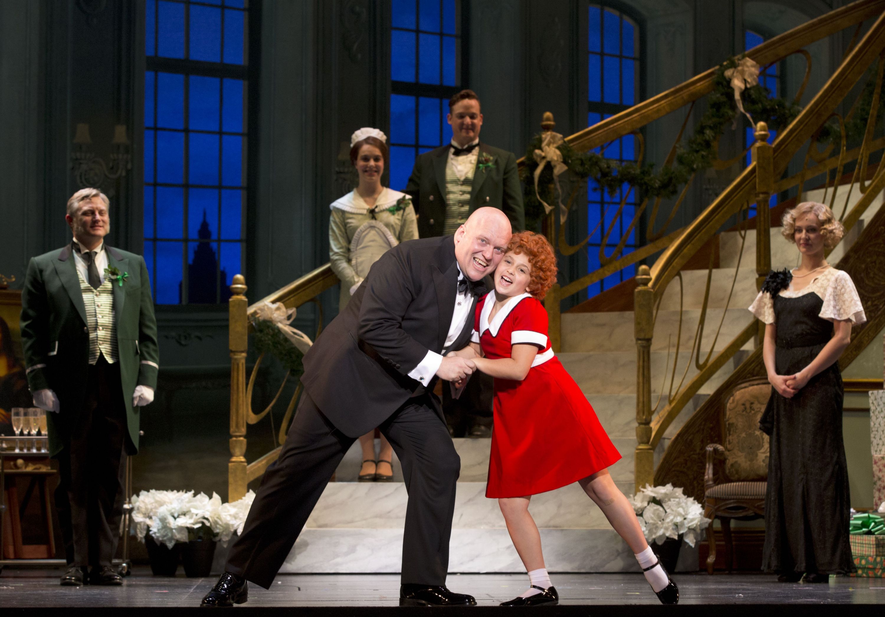 "Annie" on Broadway.