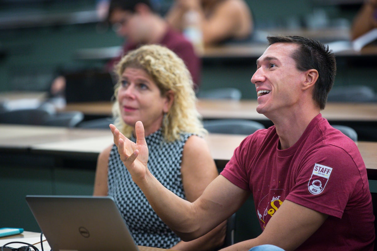 A photo of Garrett Westlake, associate dean of student entrepreneurship