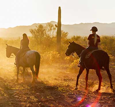 Horseback riders