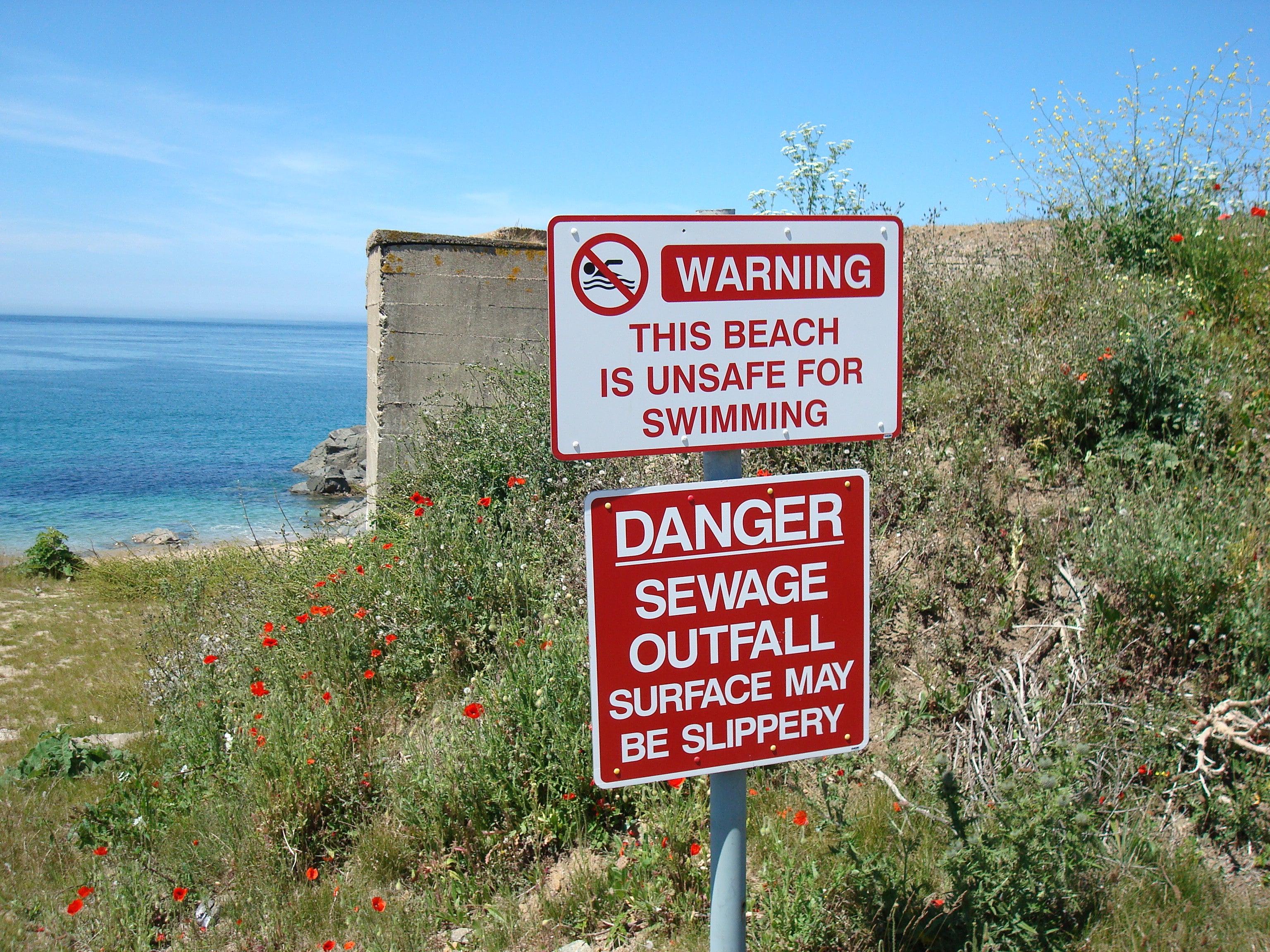 Life’s a beach but watch where you step / Photo by Peter Goggin