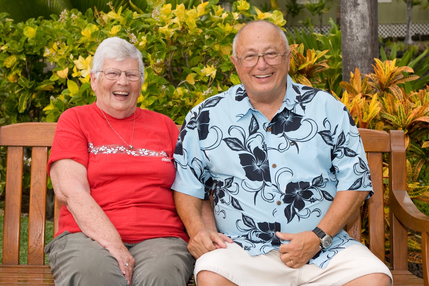 Betty and James Mayer retired ASU professors in Hawaii