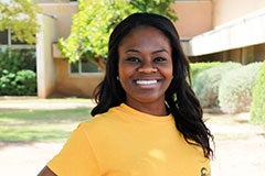 portrait of ASU grad Bobette Makelele