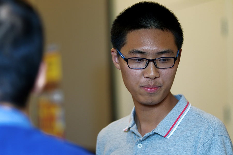 Tourism development and management major Congy Yi and his research partner interviewed hundreds of Chinese American elderly to learn about potential financial exploitation.