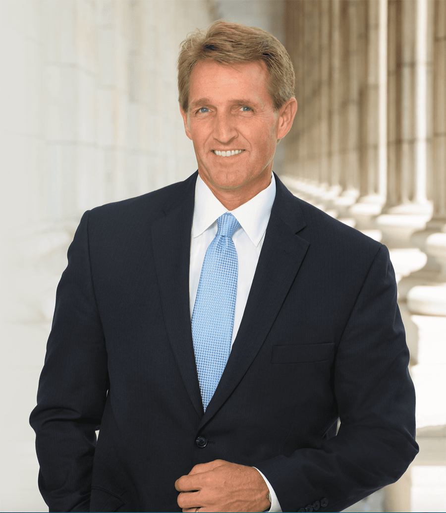 portrait of former U.S. Sen. Jeff Flake