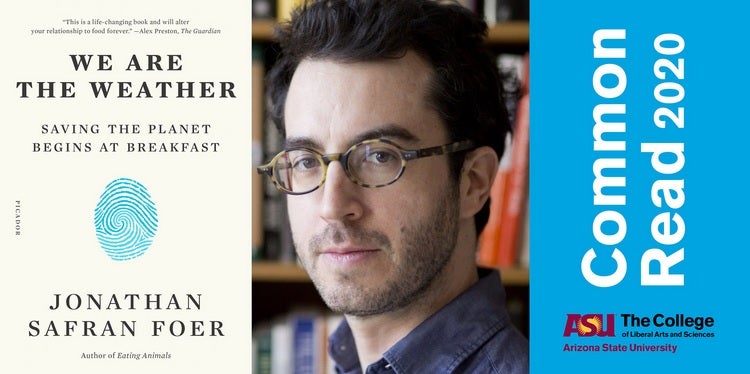 headshot of author Jonathan Safran Foer