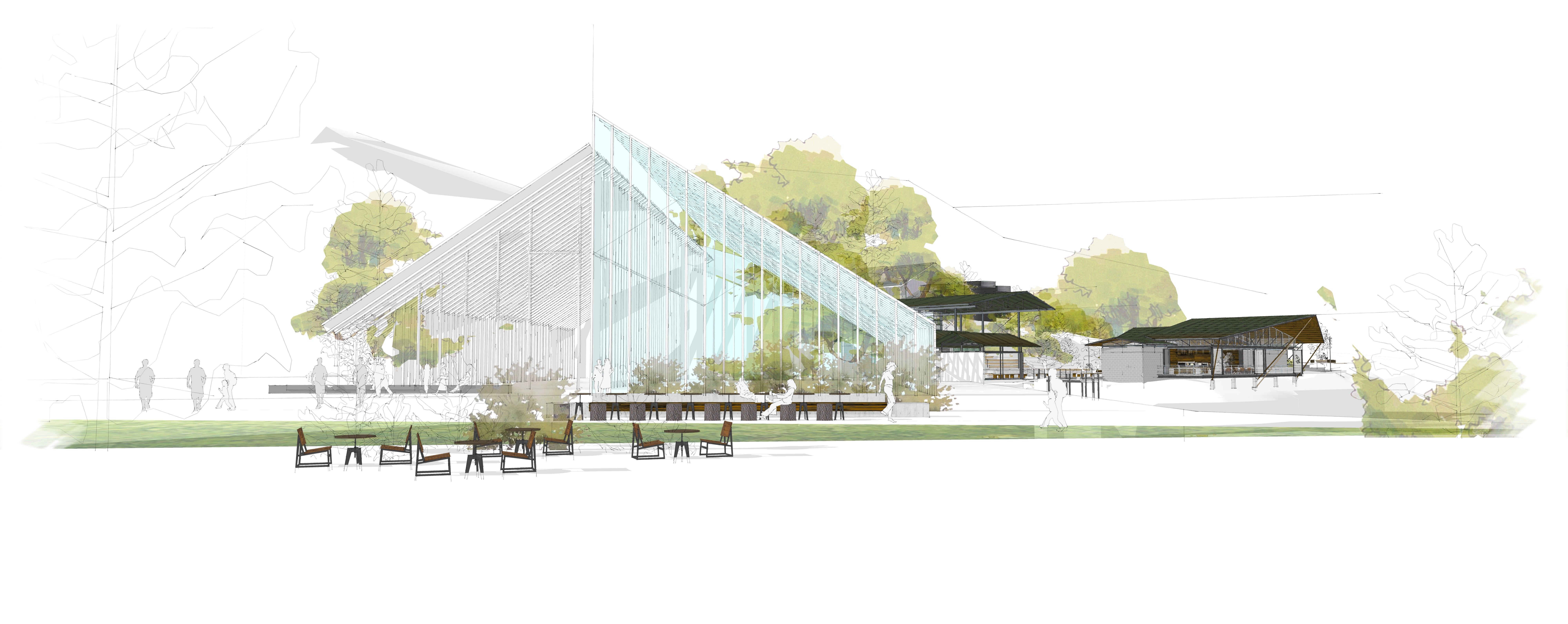 Rendering of new learning center