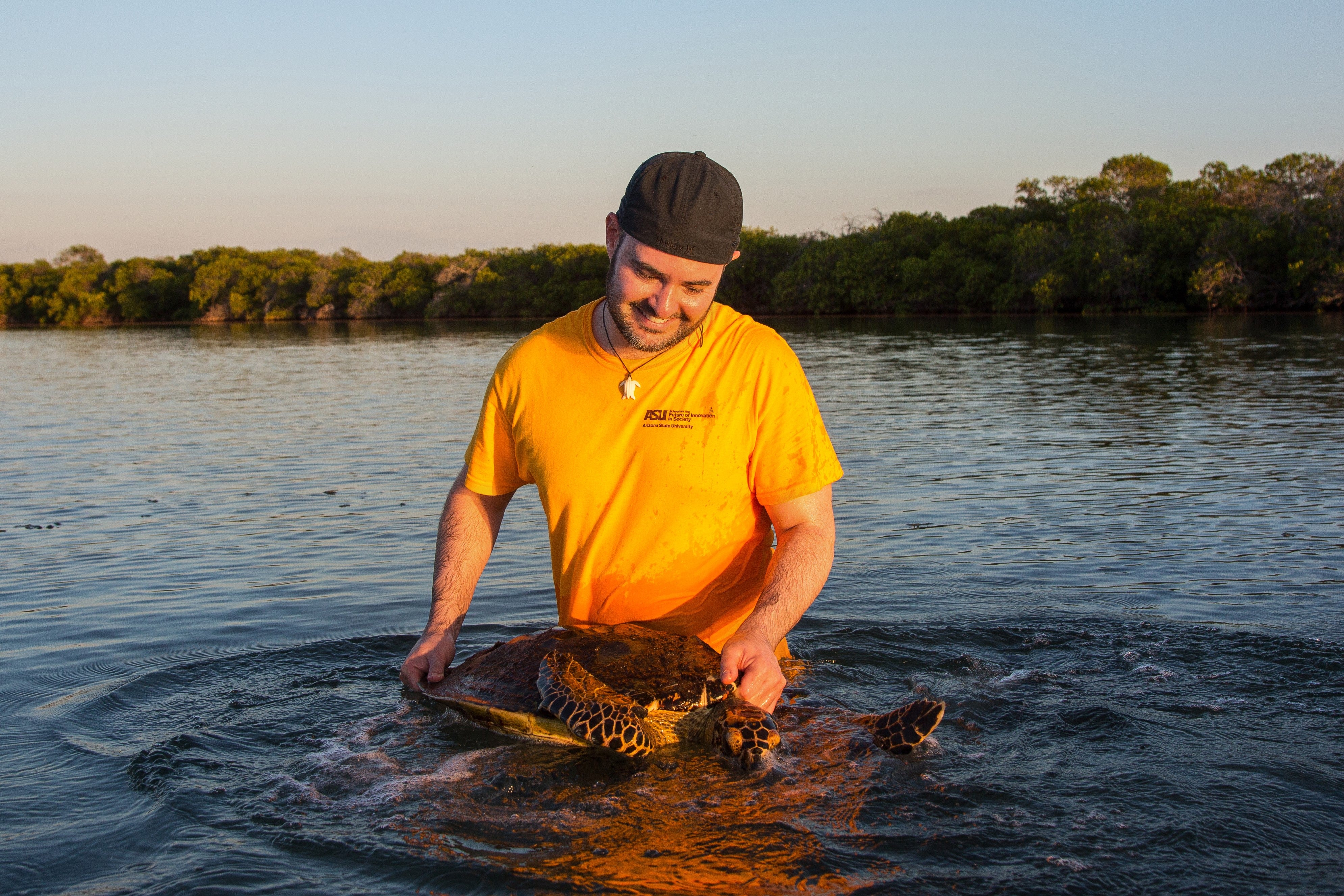 ASU marine biologist Jesse Senko