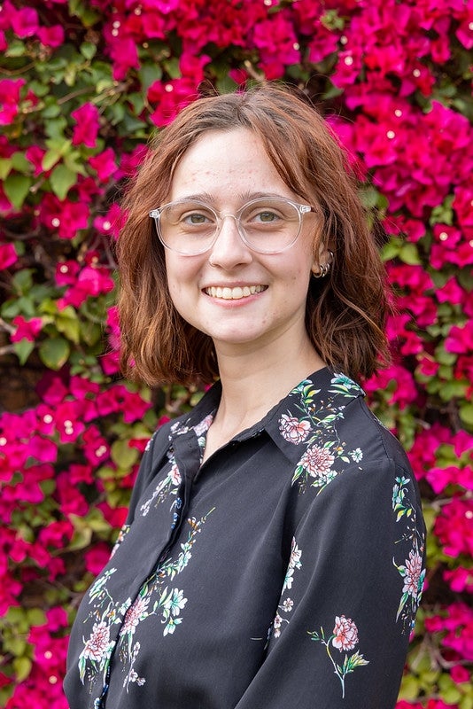 Portrait of Isabelle Kinney.