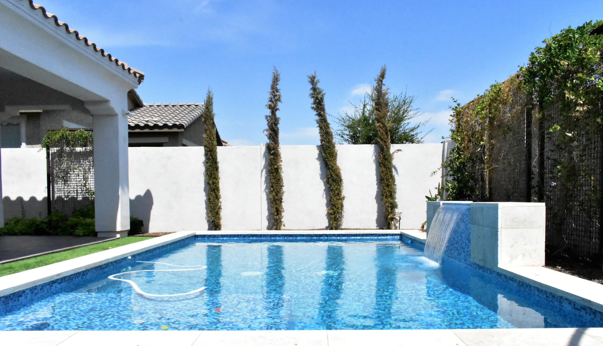 Backyard pool in Arizona