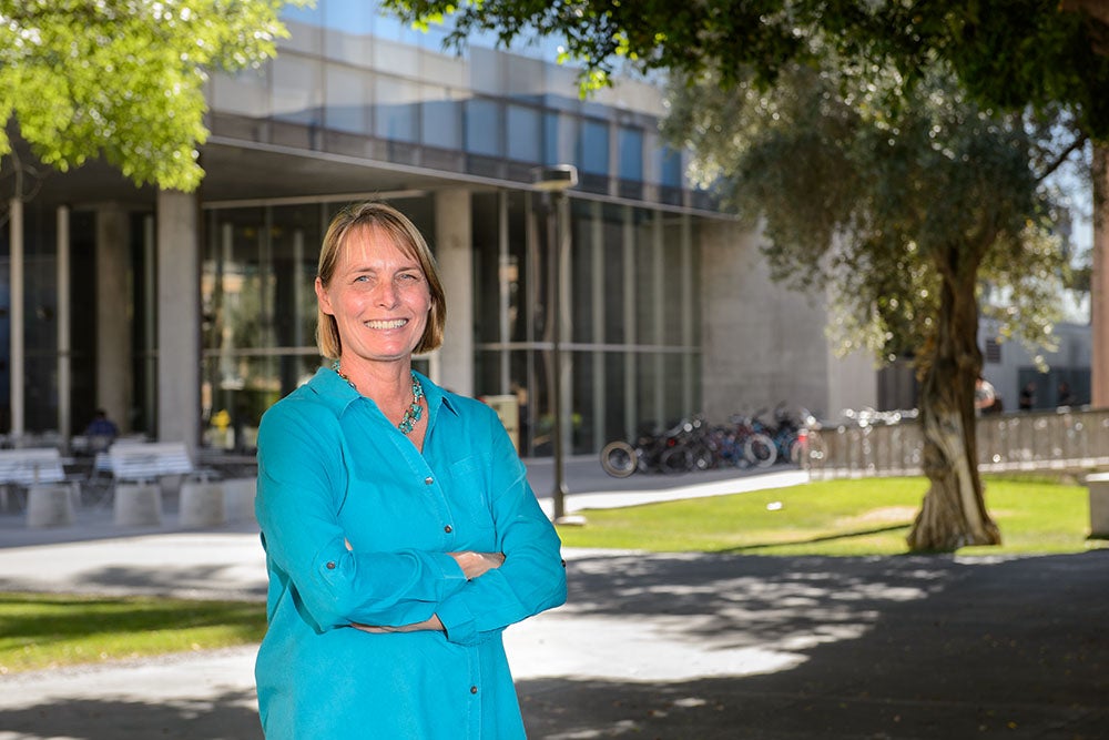 portrait of ASU professor Janet Franklin