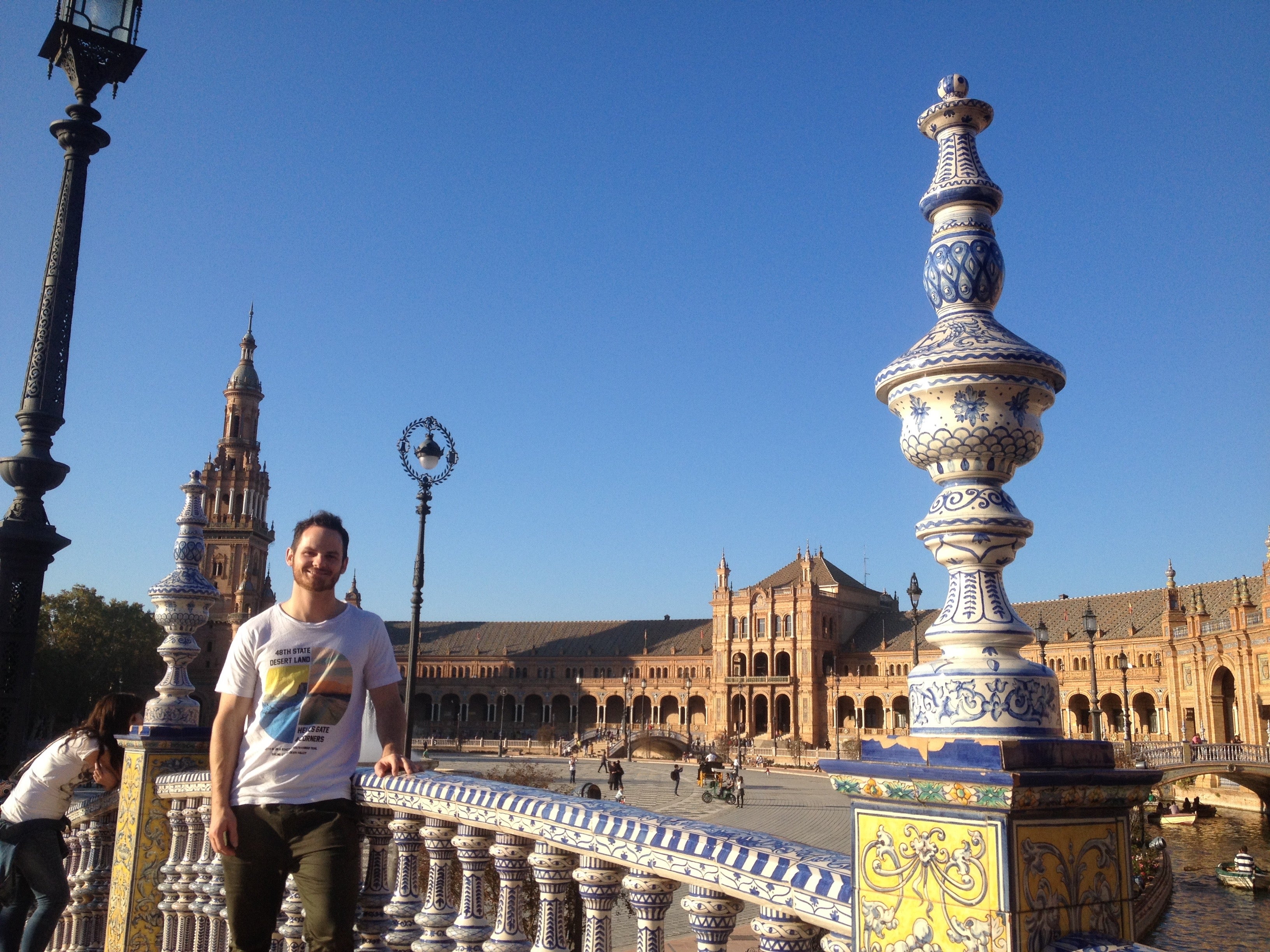 Jaxon Williams in Seville, Spain.