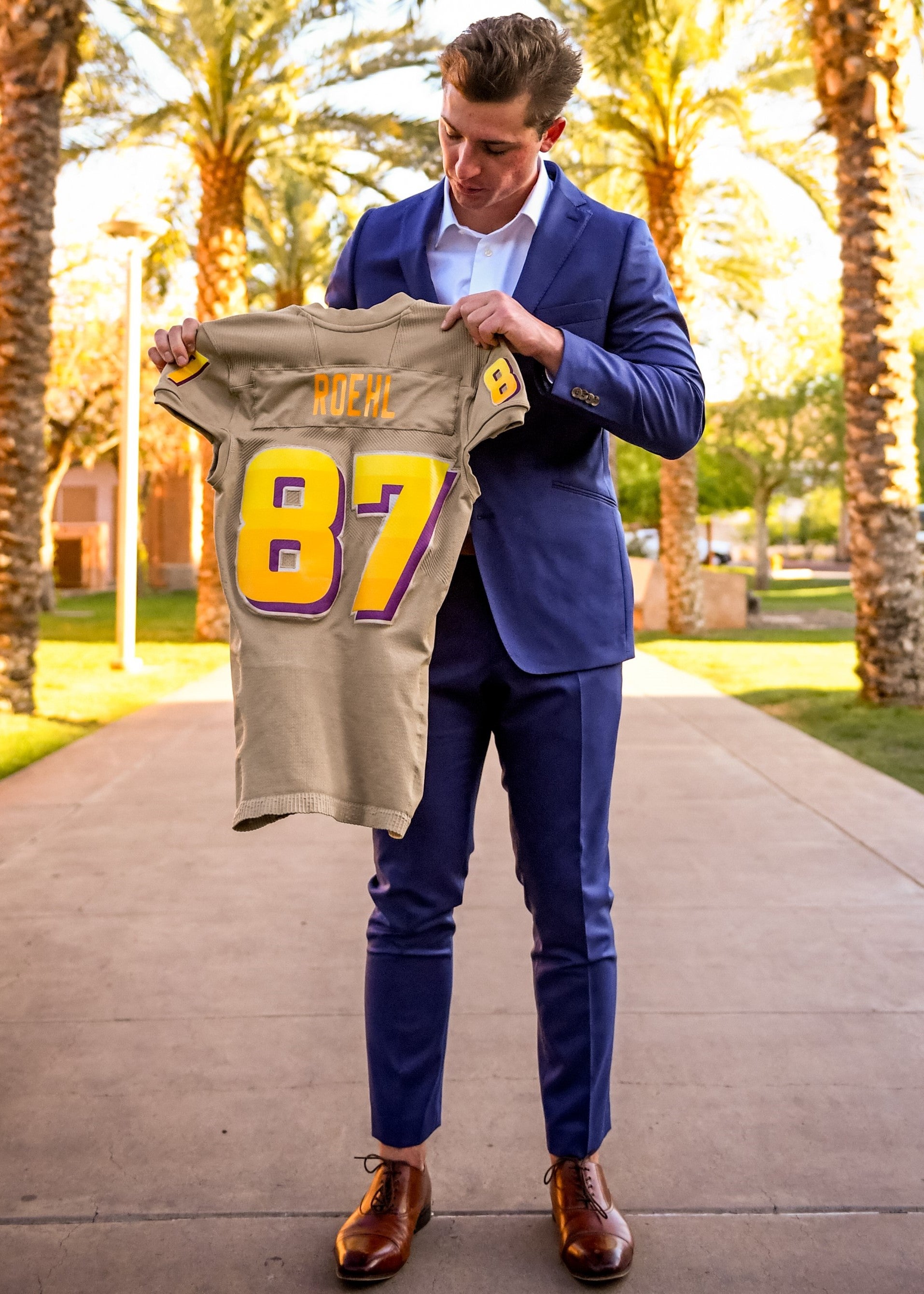 Justin Roehl, Sun Devil, football, community sports management, grad, 2023