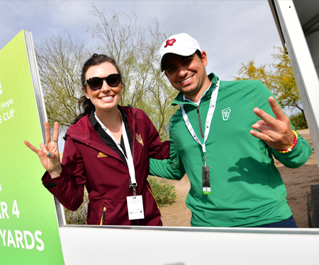 photo of ASU Law sports program volunteers