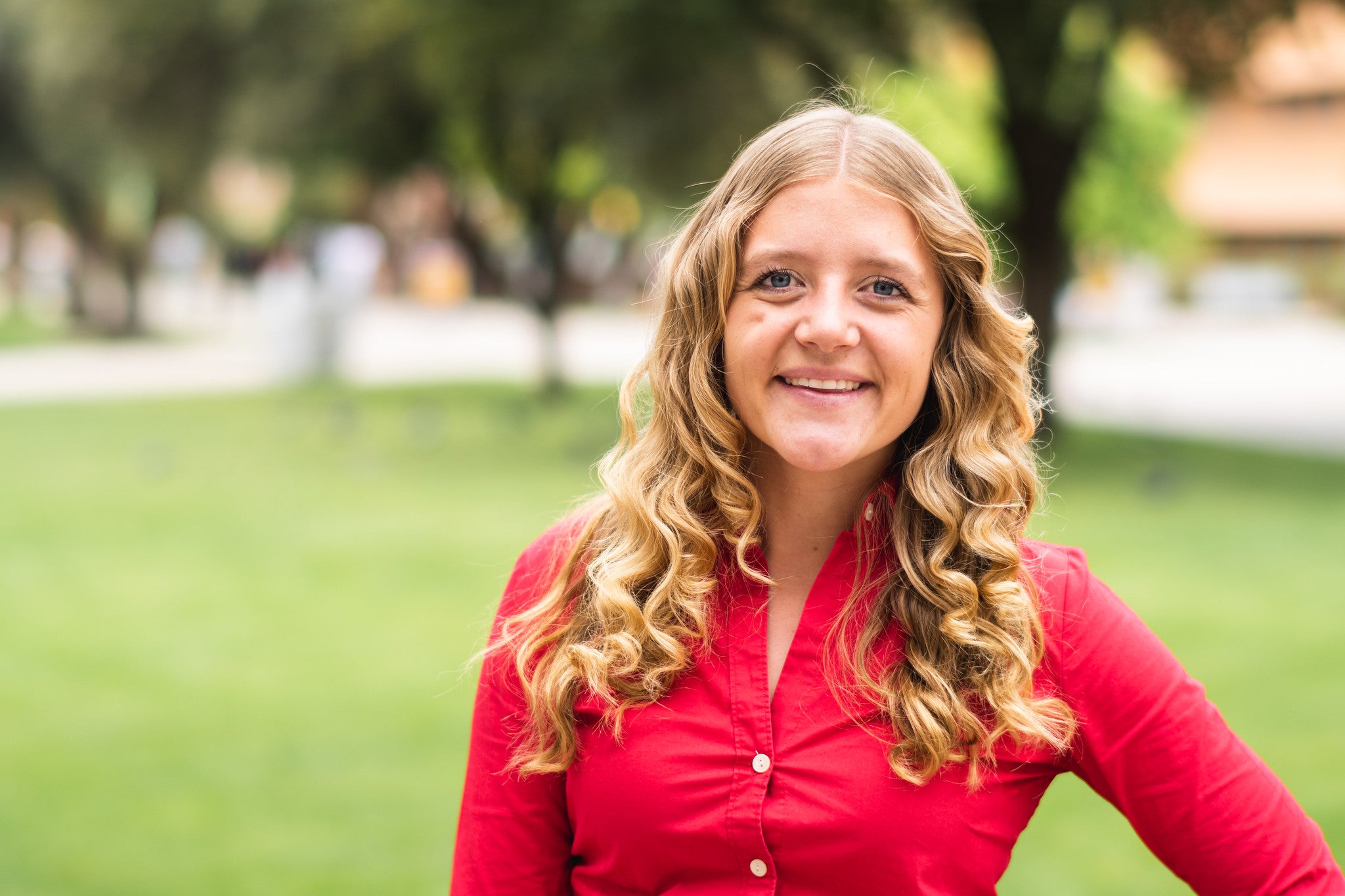 School of Politics and Global Studies spring 2019 Dean's Medalist Mia Armstrong.