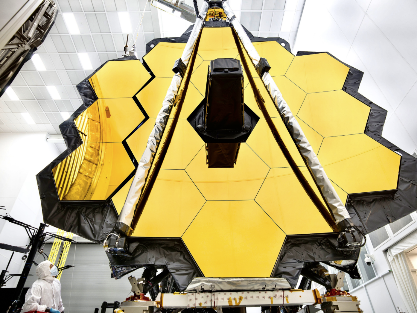 mirrors from the Webb telescope