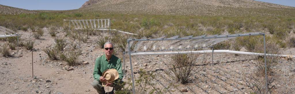 Osvaldo Sala with Sala shelter