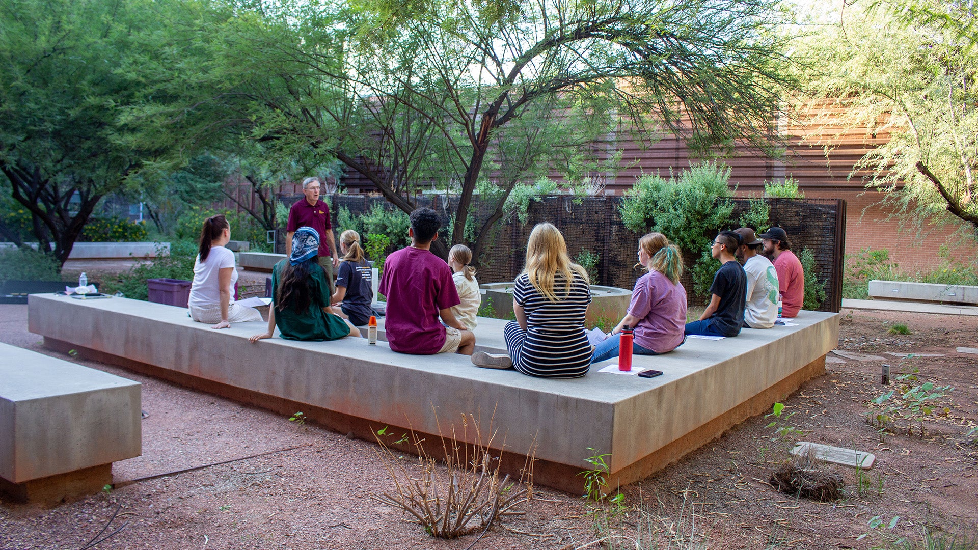 Environmental and resource management program outdoor classroom