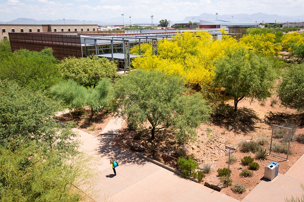 aerial view of Polytechnic campus