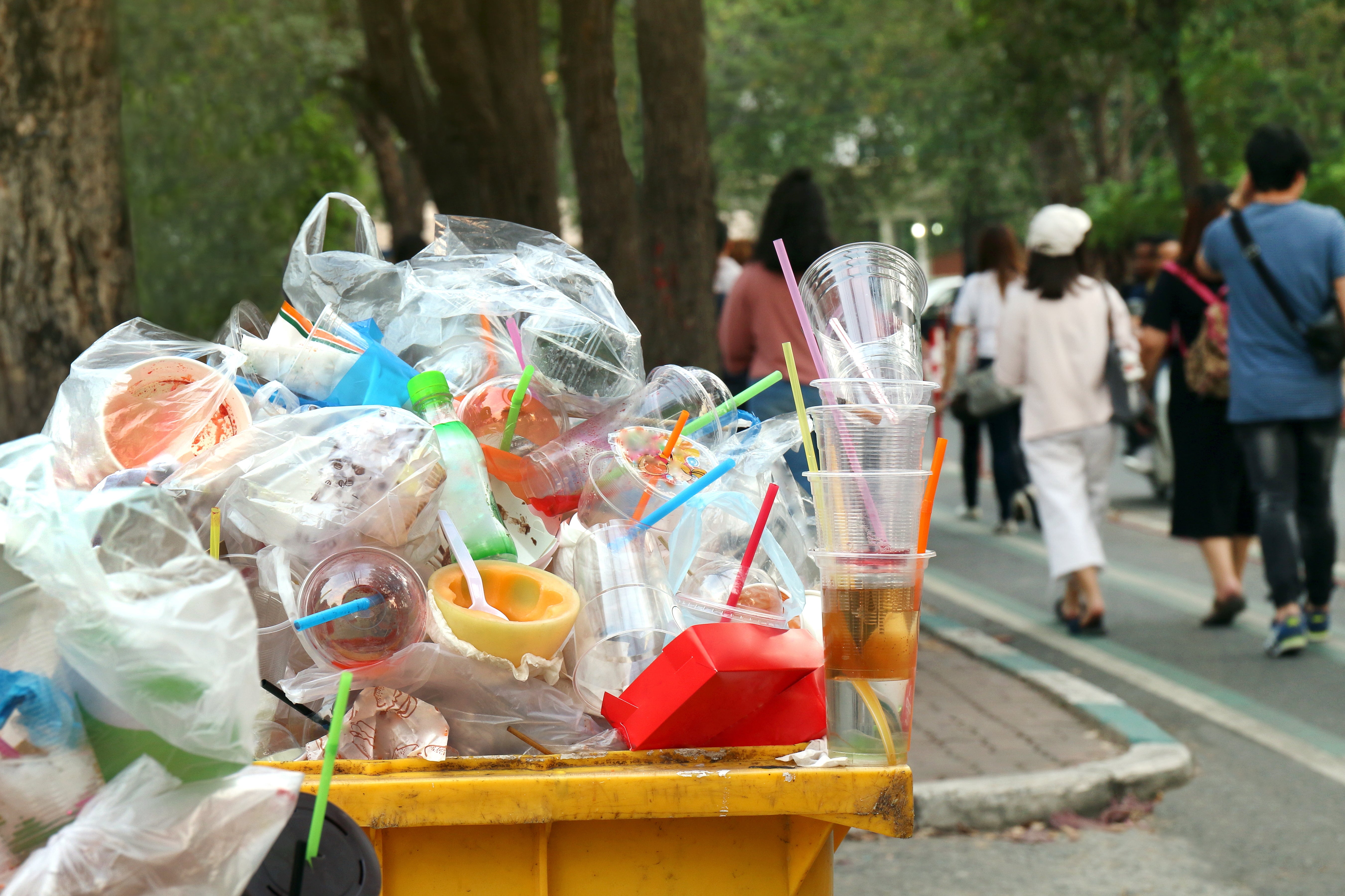 Shutterstock image of trash can