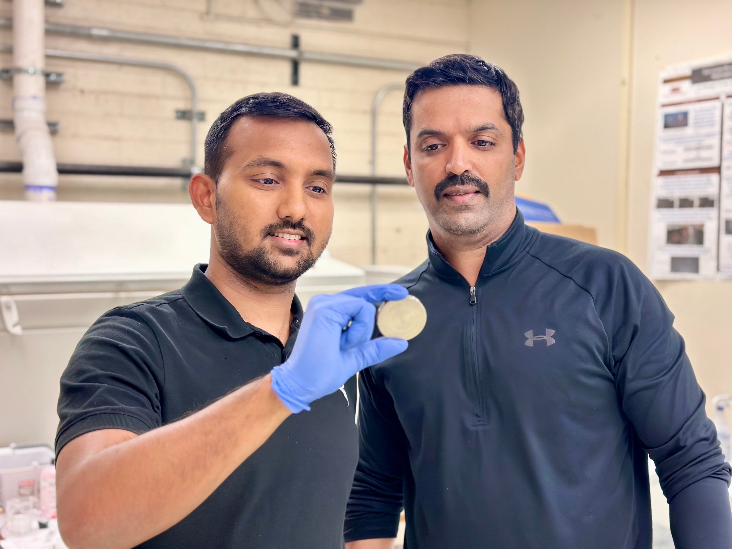 Solanki and Beura teamed to develop new treatment for metal alloys