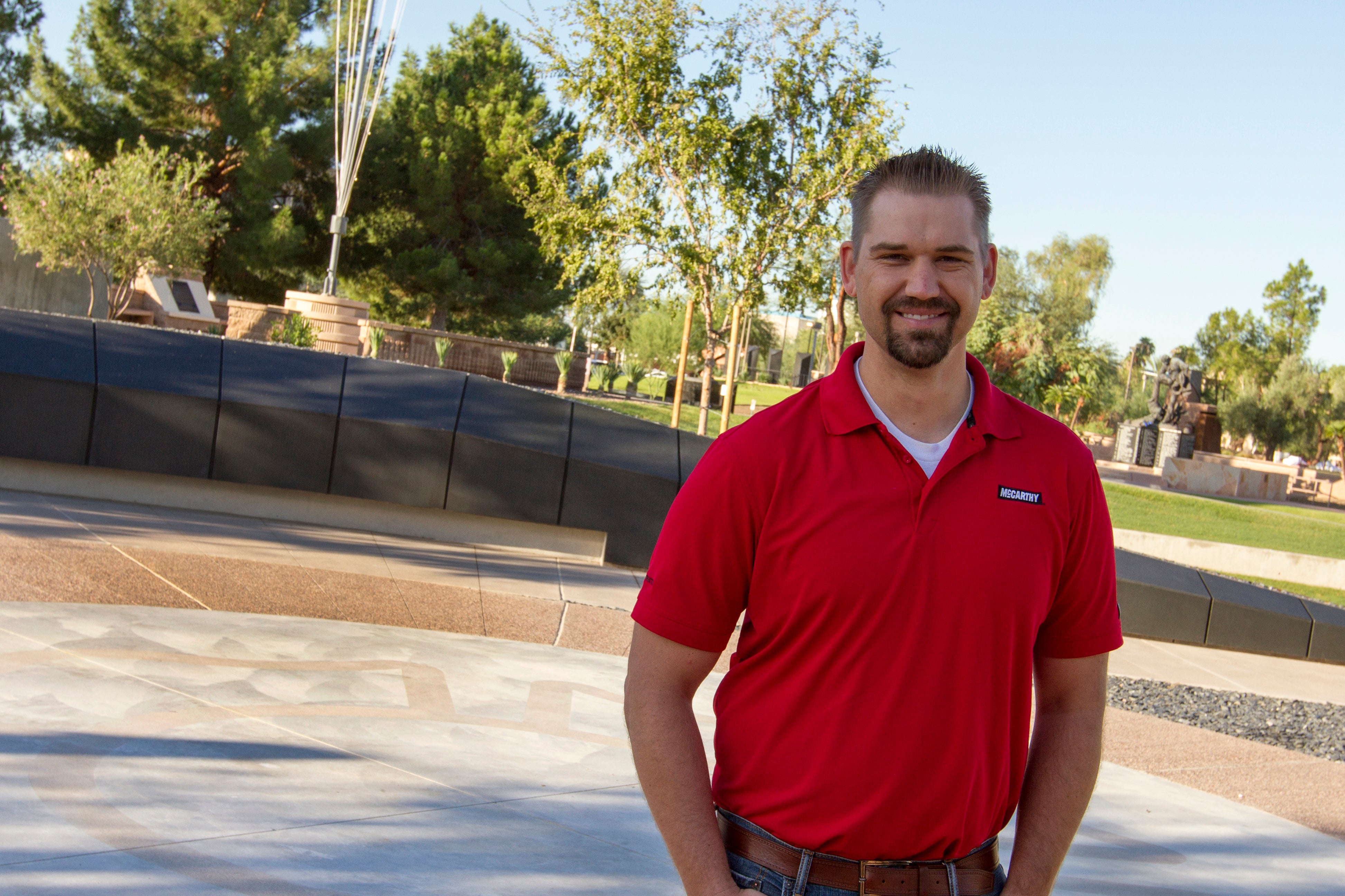 portrait of ASU alum Joshua Marriott