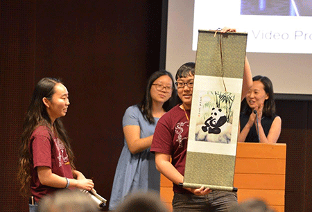 Students perform in a showcase at ASU STARTALK Mandarin camp