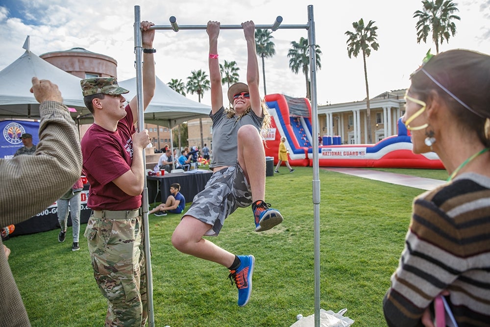 Straining for a pull up