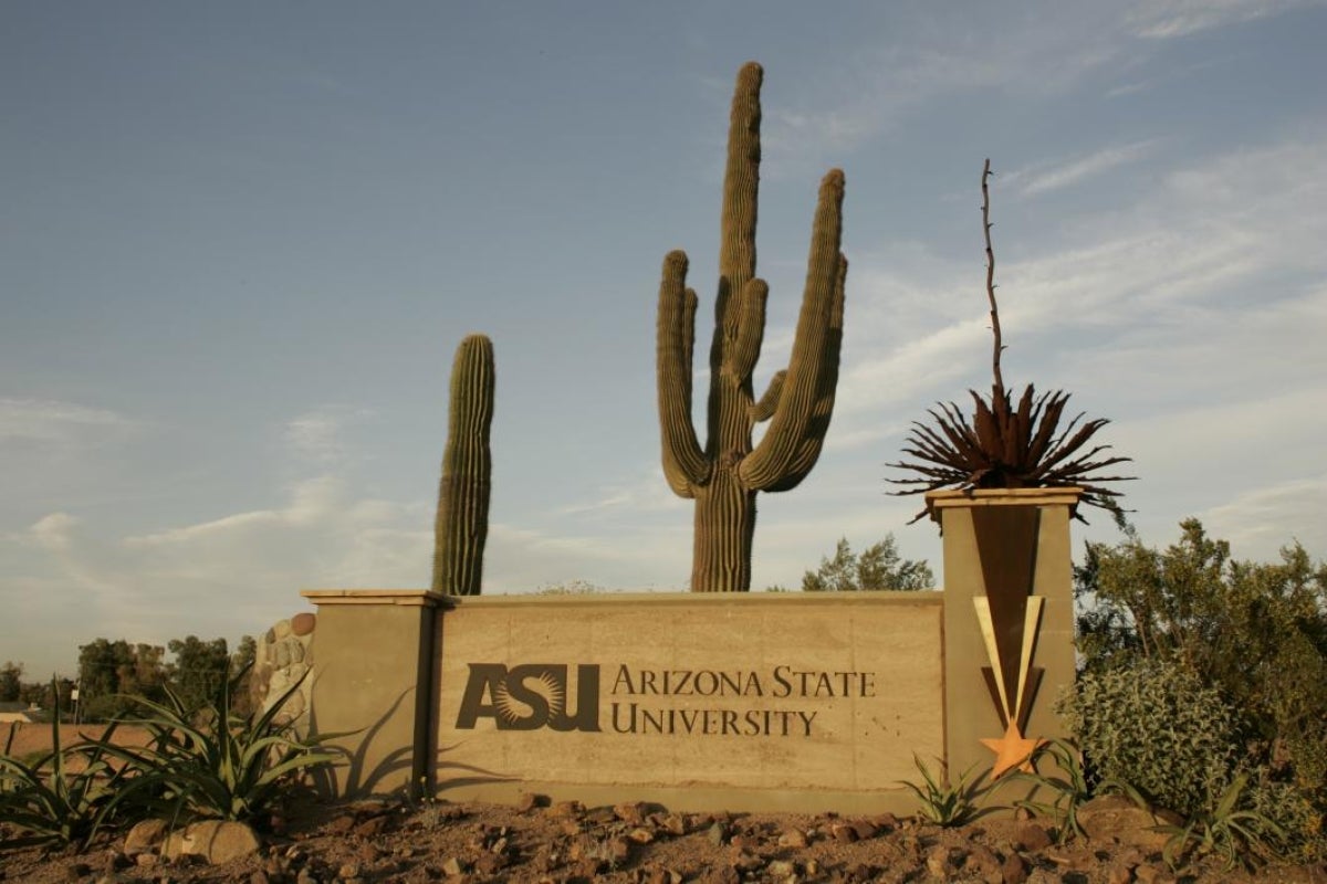 ASU Polytechnic campus sign