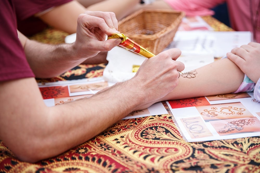 Henna tattoo