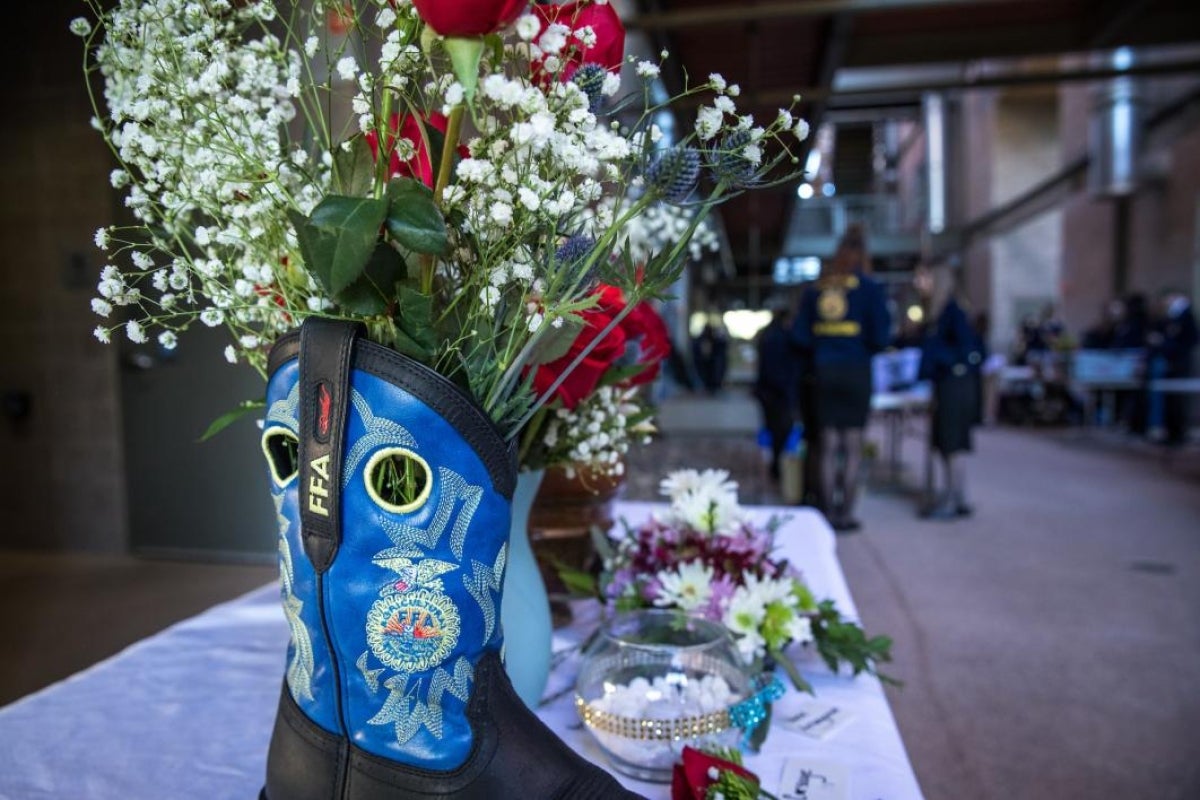 FFA flower arrangement