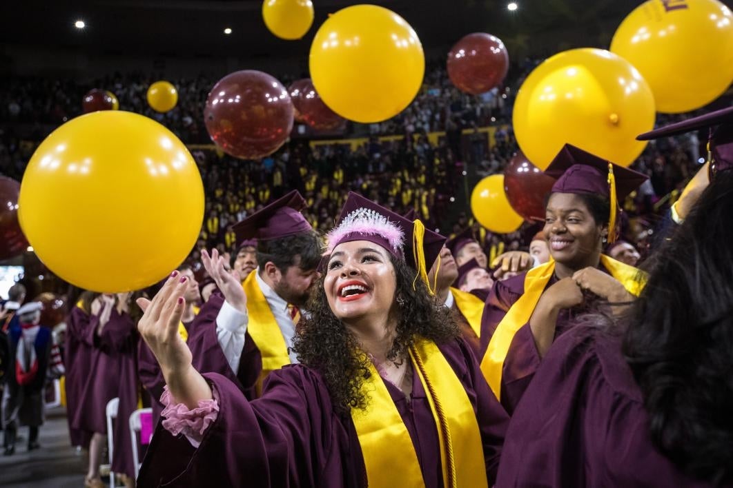 Crystal Inzunza and balloons