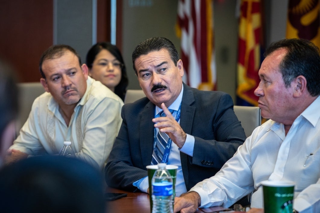 Sonora delegation at ASU