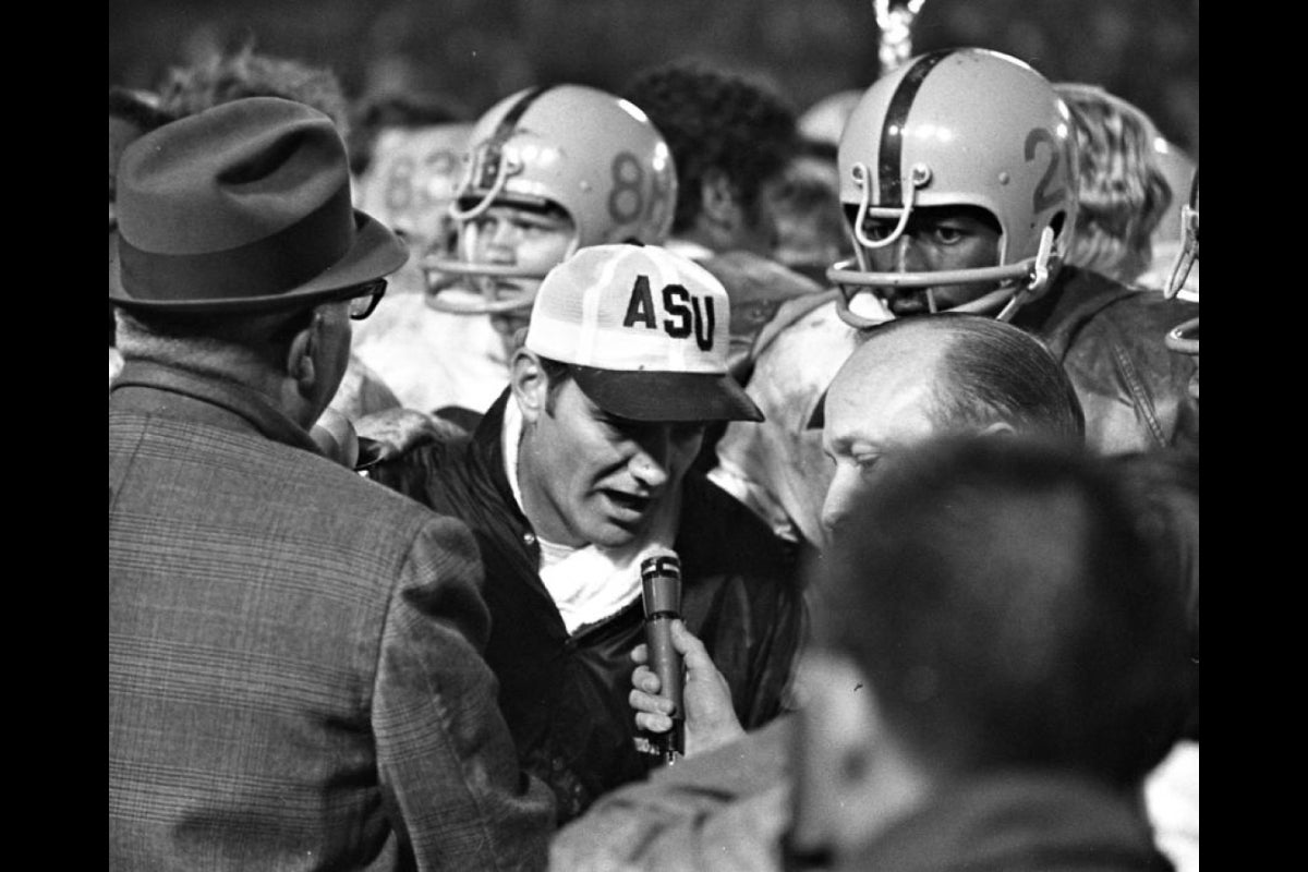 ASU Coach Frank Kush