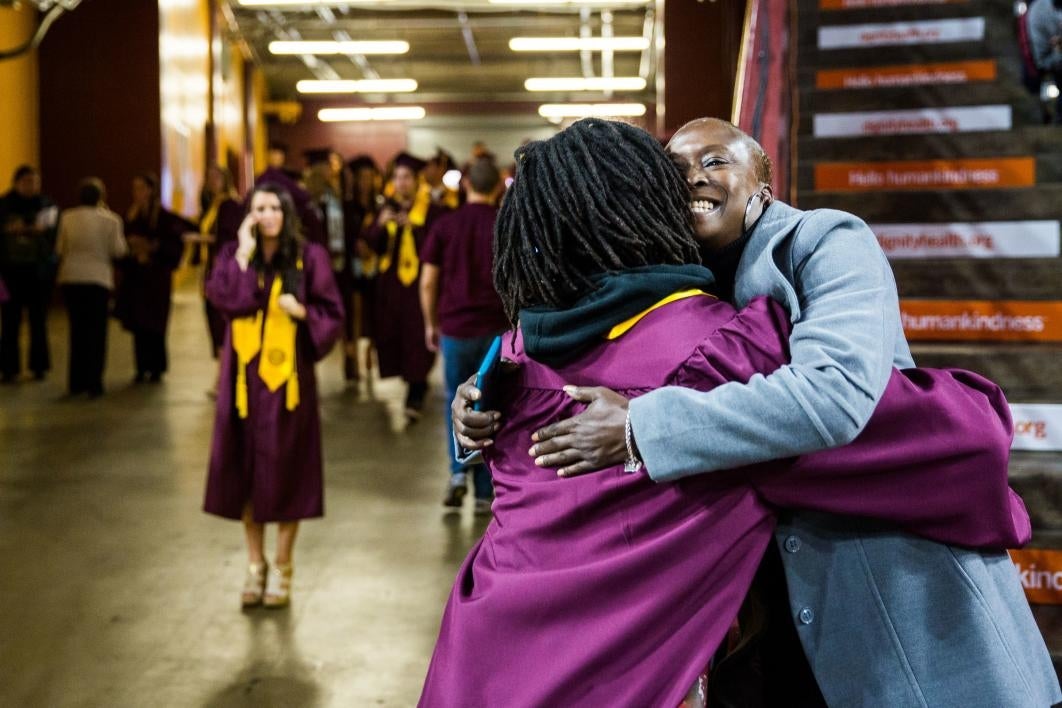 ASU fall 2015 undergraduate commencement