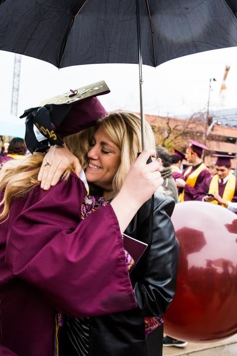 ASU fall 2015 undergraduate commencement