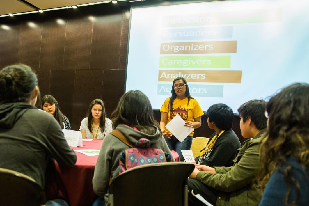 RECHARGE conference for Native American students